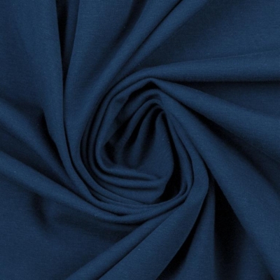 Jersey uni | VANESSA | Jeansblau